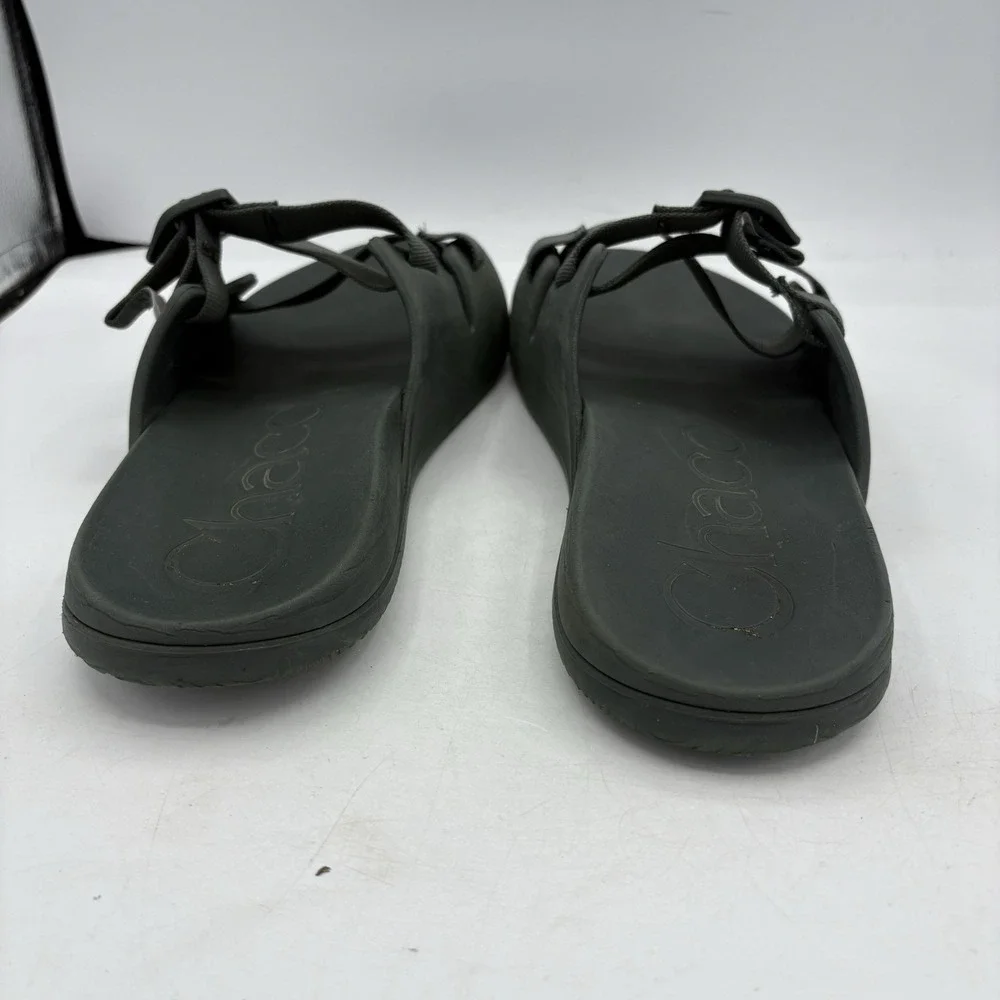 Chaco‎ Sandals Mens Size 12 Chillos Z Strap Green Slides Outdoors Hike